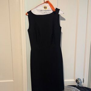 New Ann Taylor Classic Black Sheath Dress